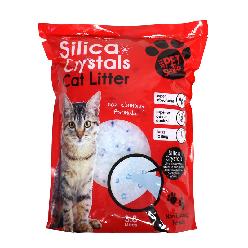 Litiere micro cristaux pour chat