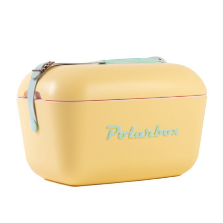 Glaciere 12l retro vintage jaune