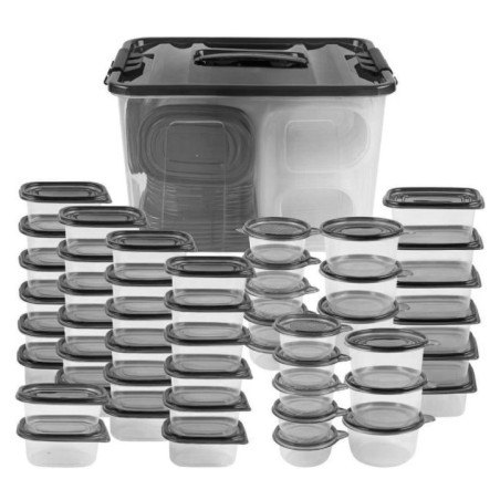 Set 50 boites en plastiques