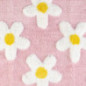 Tapis de bain daisy rose 50x80