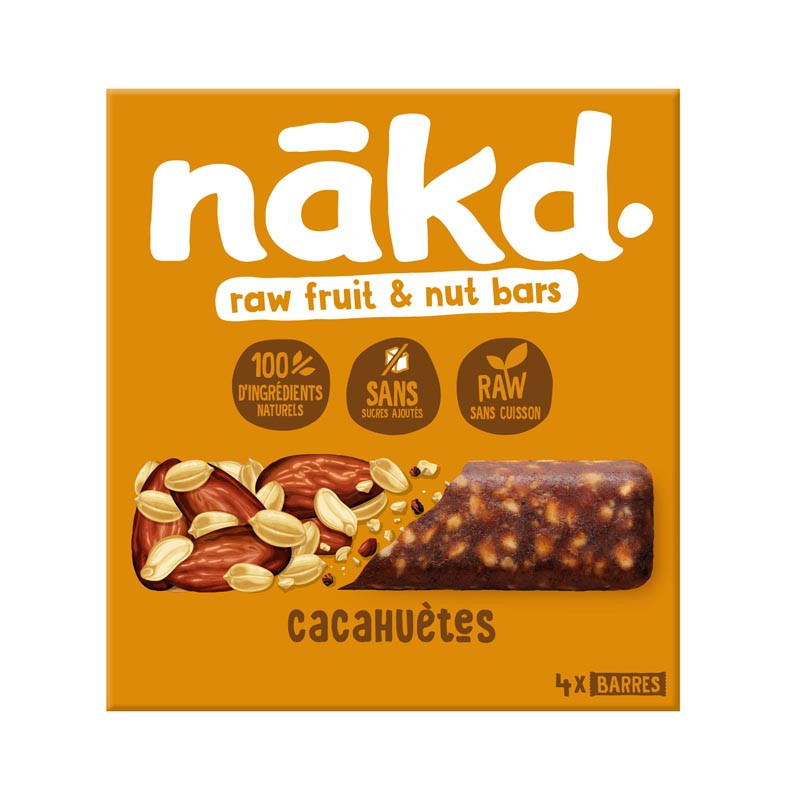 Barres cacahuetes 140g