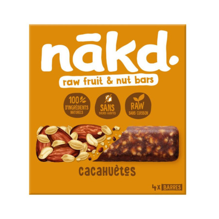 Barres cacahuetes 140g