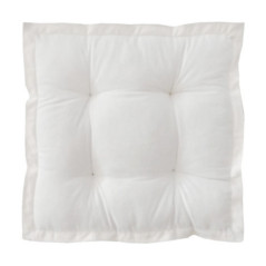 Pouf syracuse 40x40 creme