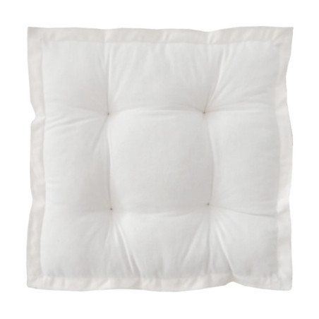 Pouf syracuse 40x40 creme