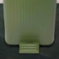 Poubelle metal verte 30l