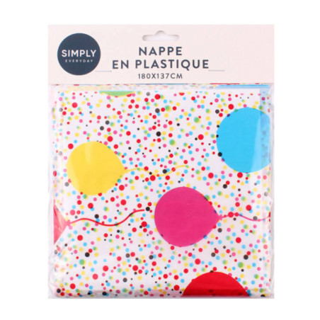 Nappe en pe 180x137cm simply
