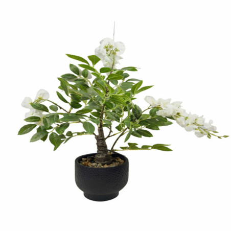 Glycine artificielle en pot