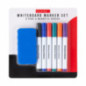 Set 6 marqueurs et brosse
