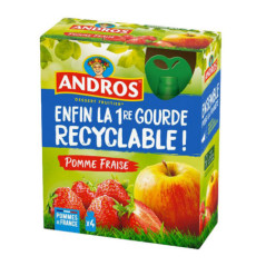 Compotes fraise x4
