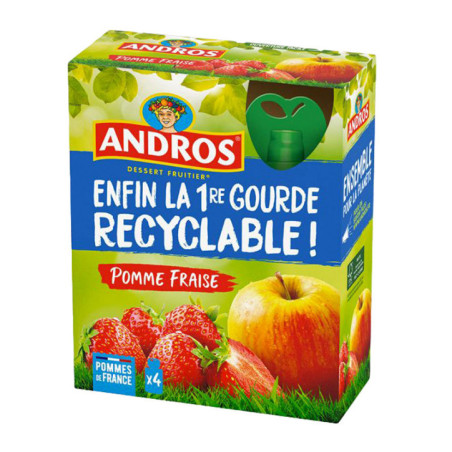 Compotes fraise x4