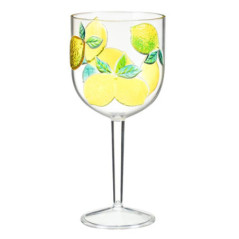 Verre a vin citron