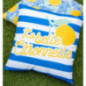 Coussin deperlant citrons 40x40