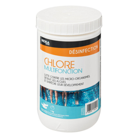 Chlore lent multifonctions 1kg