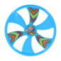 Frisbee helice