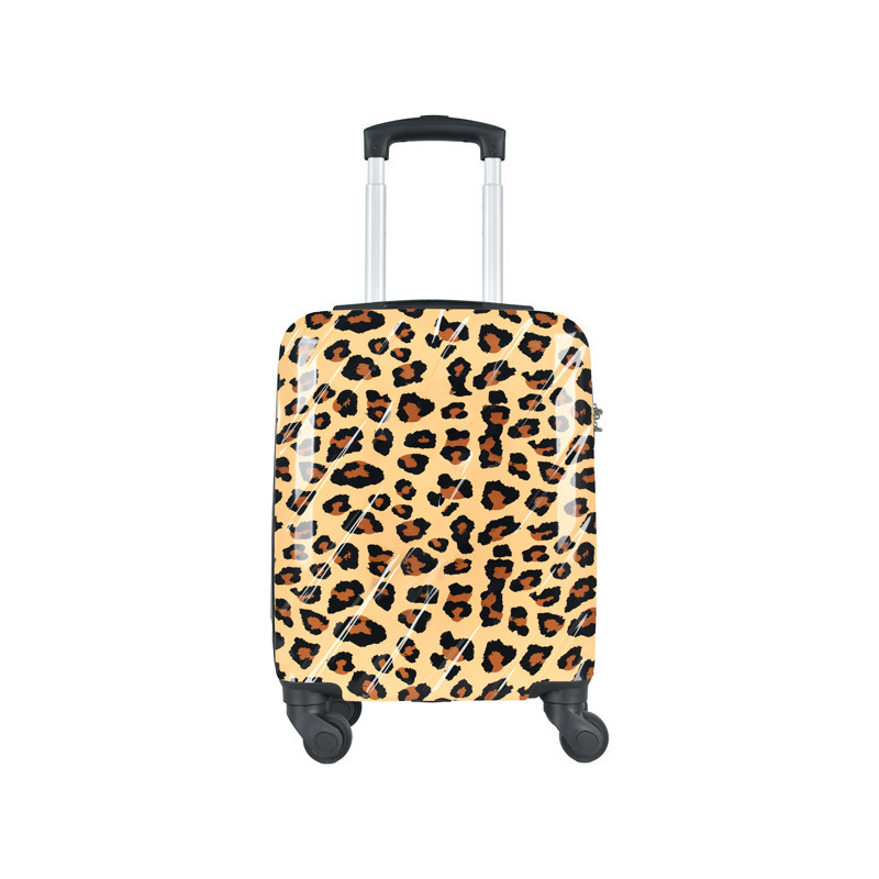 Valise cabine abs/pc  47 cm leop