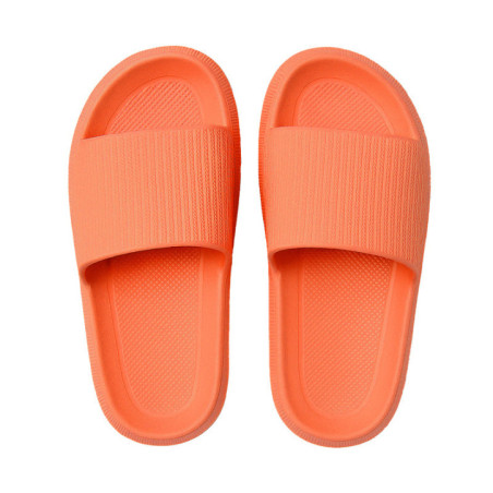 Mule confort femme mandarine