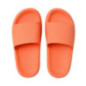 Mule confort femme mandarine