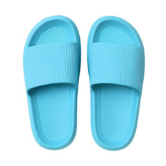 Mule confort femme turquoise
