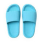 Mule confort femme turquoise