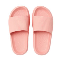 Mule confort femme rose poudre