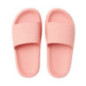 Mule confort femme rose poudre