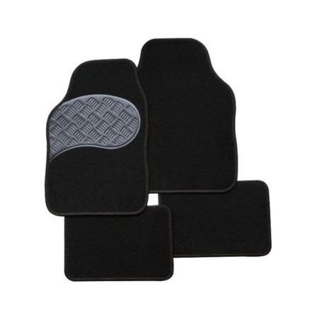 Jeu de 4 tapis moquette napoli