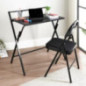 Bureau pliant noir