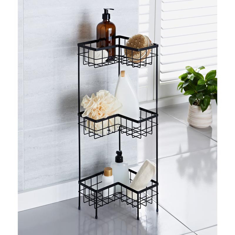 Etagere de douche sur pieds