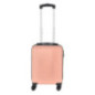 Valise cabine abs 47 cm rose cla