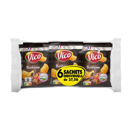 Chips barbecue 6x27.5g