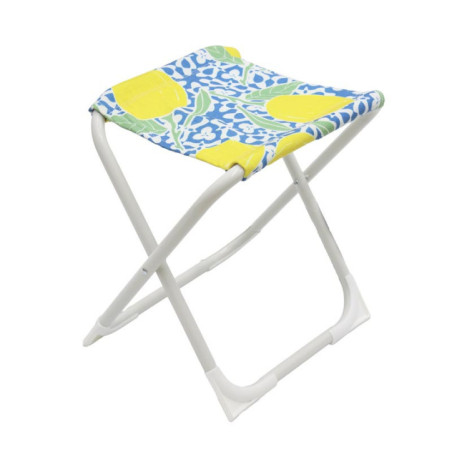 Tabouret pliant citrons