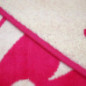 Drap plage velours jacquard