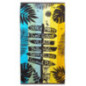 Drap plage velours jacquard