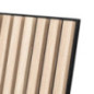 Panneau decoratif tasseaux bois
