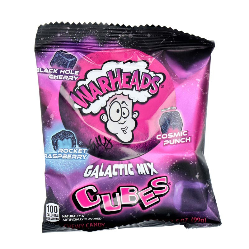 Warheads bonbon galactic cubes