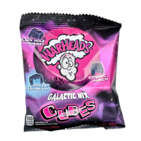 Warheads bonbon galactic cubes