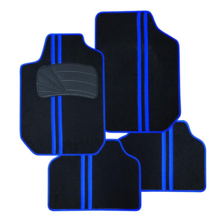 Jeu de 4 tapis moquette modena