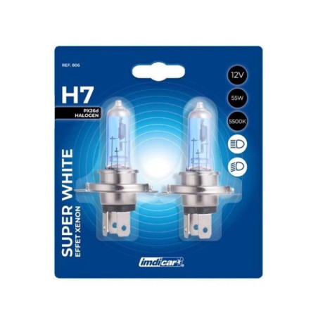 Ampoules x2 h7 superwhite