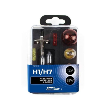 Coffret de secours h7+h1  12v
