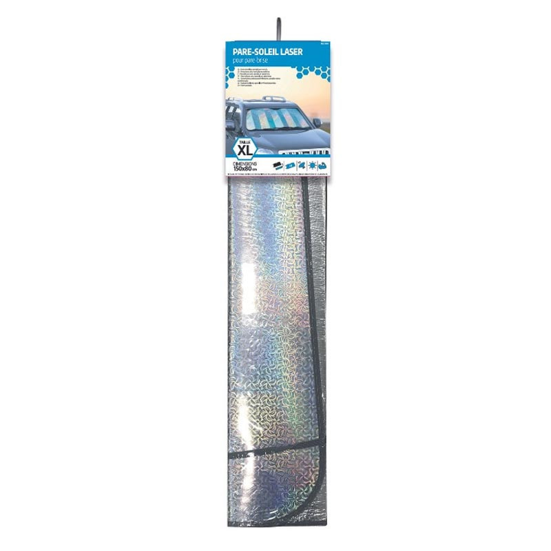 Pare-soleil laser 150x80cm xl