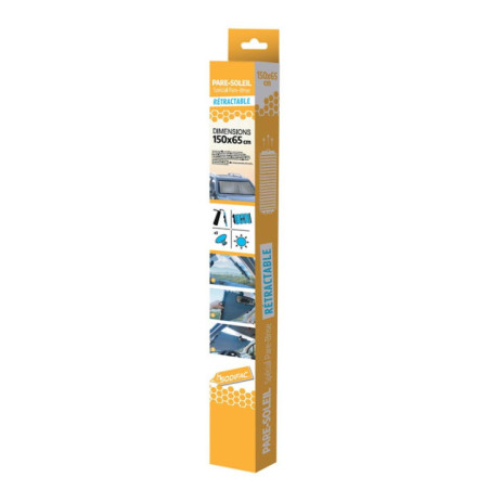 Pare-soleil eventail 150x65