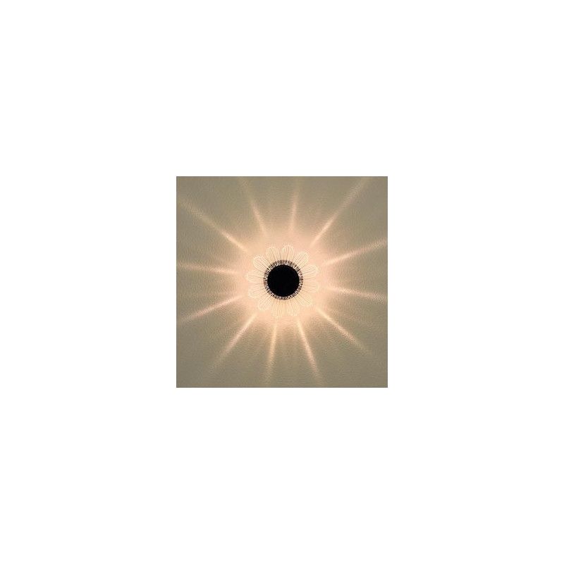 Lampe murale solaire acrylique f