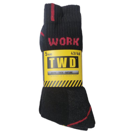 Chaussettes de travail homme x5
