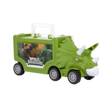 Camion avec dinosaure