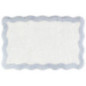 Tapis de bain cameo bleu