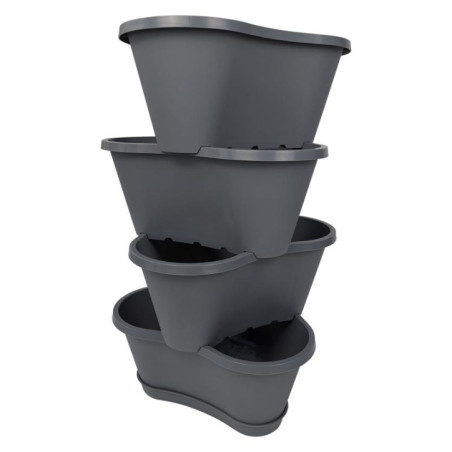 Jardiniere x4 empilable