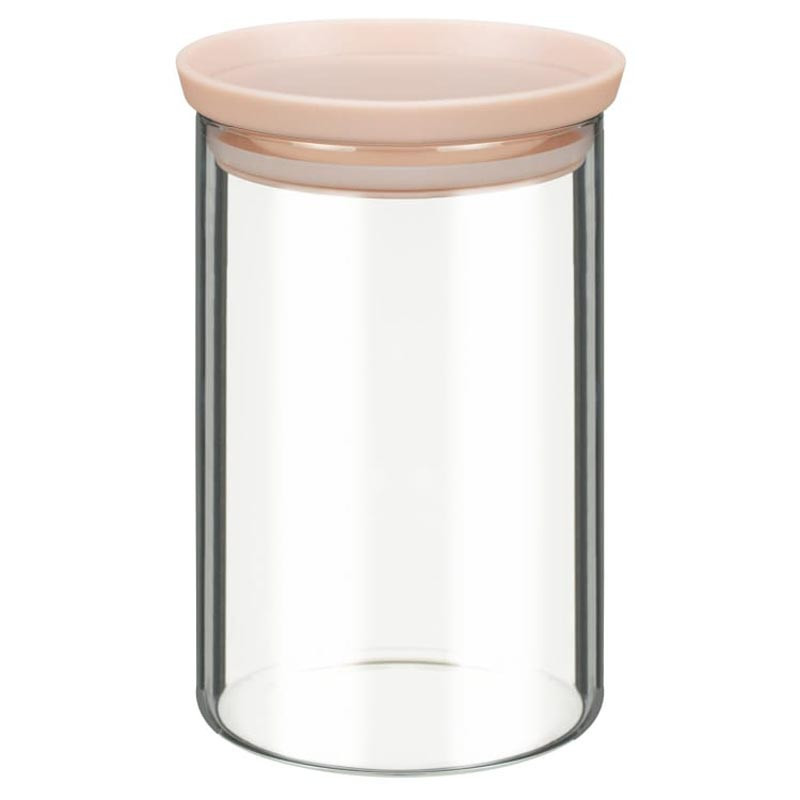 Moyen bocal couvercle rose