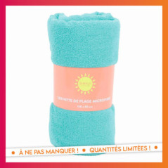 Serviette de plage roulee 80x150