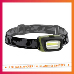 Lampe frontale 9 led