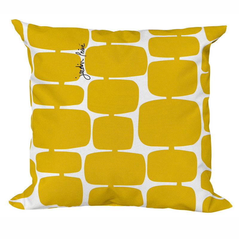 Coussin carre futuriste 40cm